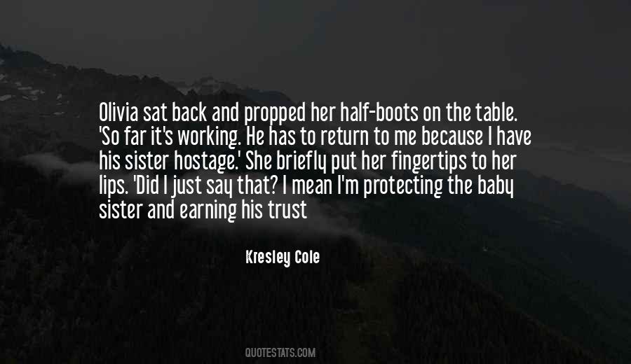 Half Sister Quotes #361936