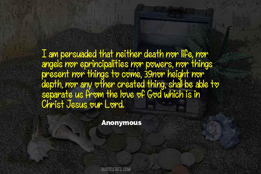 Quotes About The Death Of Christ Jesus #1774671