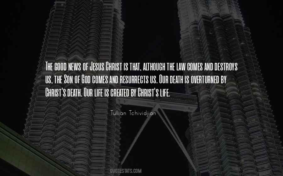 Quotes About The Death Of Christ Jesus #236390
