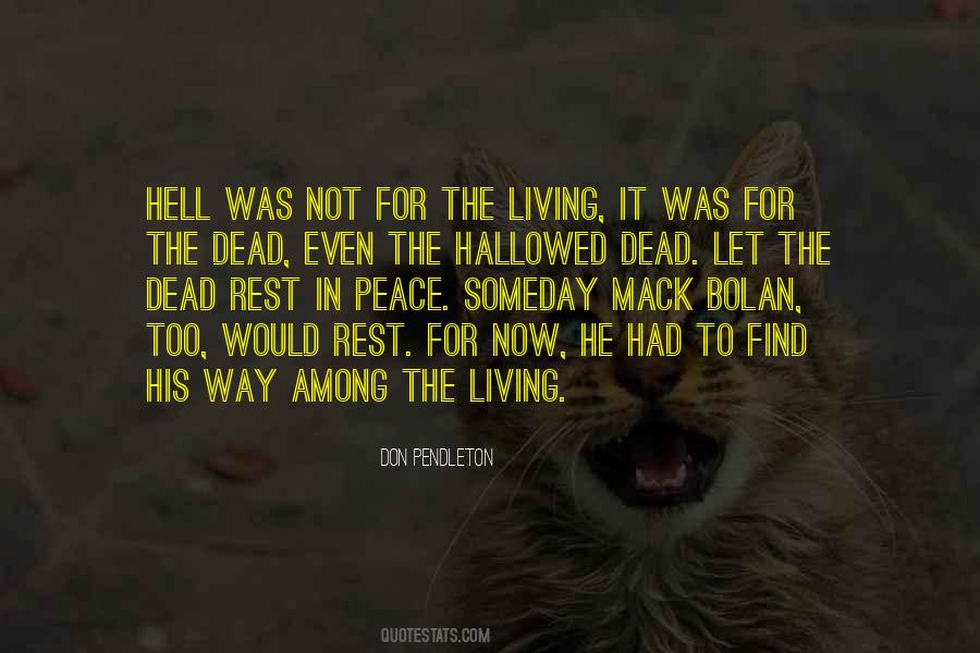 Hallowed Quotes #354096