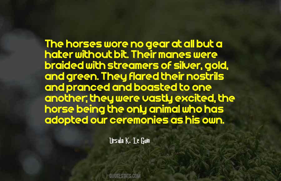 Halter Horse Quotes #1239463