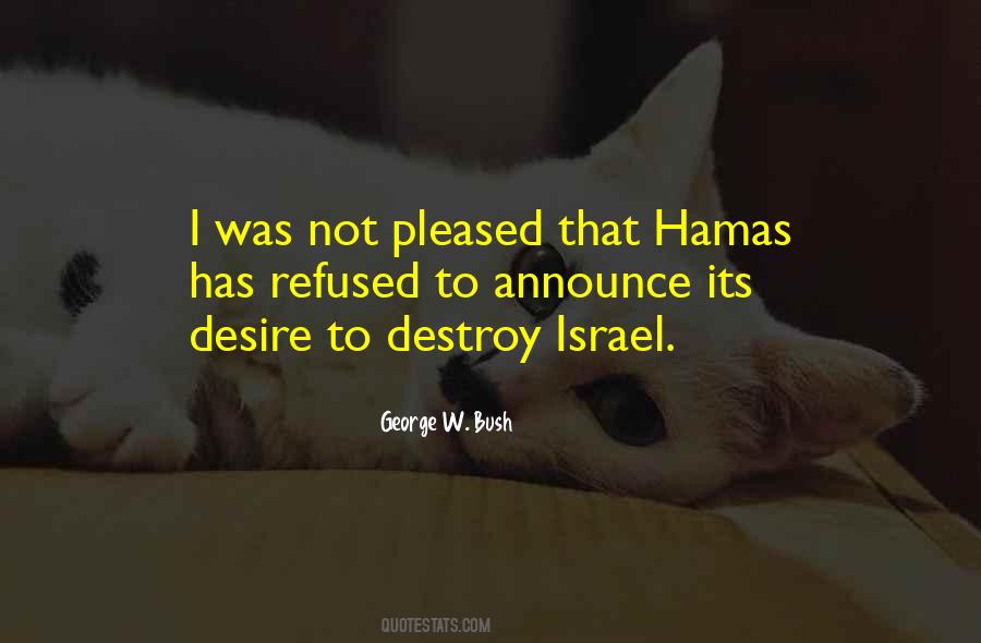 Hamas Israel Quotes #1867440