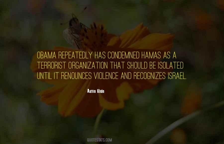 Hamas Israel Quotes #377612