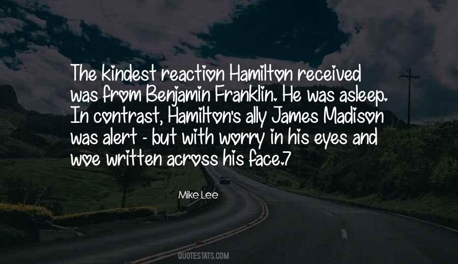 Hamilton's Quotes #277483