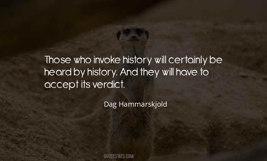 Hammarskjold Quotes #752054