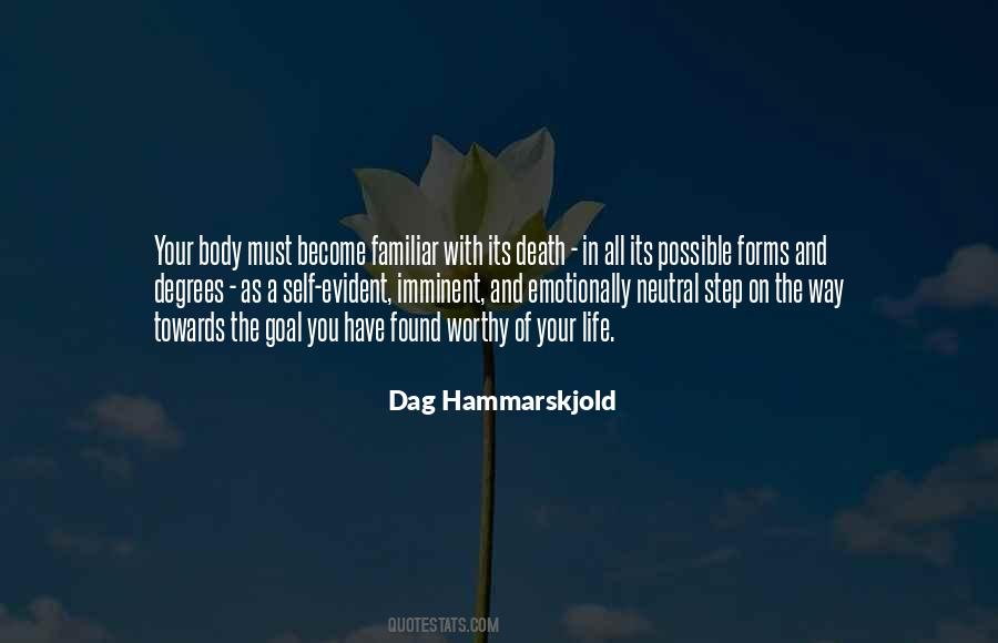 Hammarskjold Quotes #970172