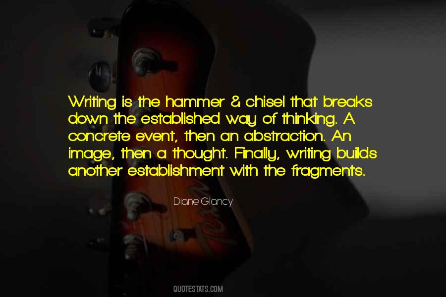 Hammer & Chisel Quotes #340694