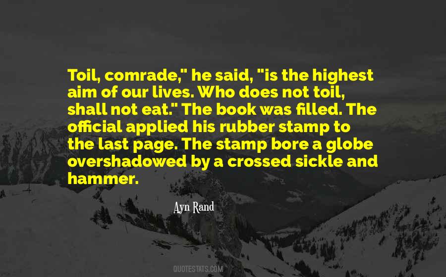 Hammer And Sickle Quotes #1325910
