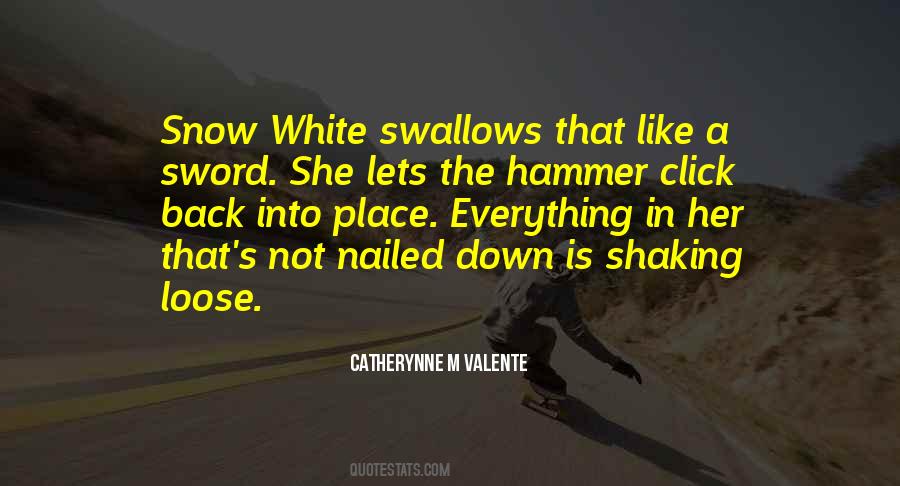 Hammer Down Quotes #953961
