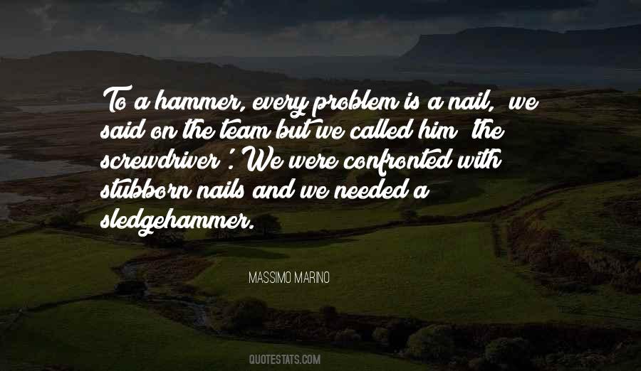 Hammer Quotes #1363258