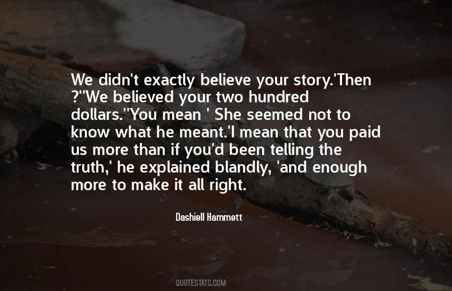 Hammett Quotes #402732