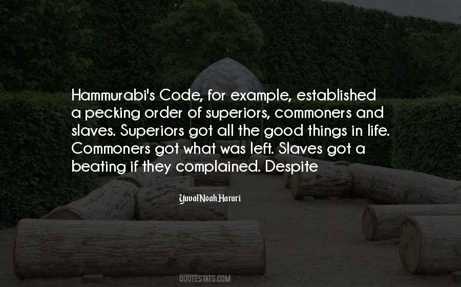 Hammurabi's Code Quotes #1106324