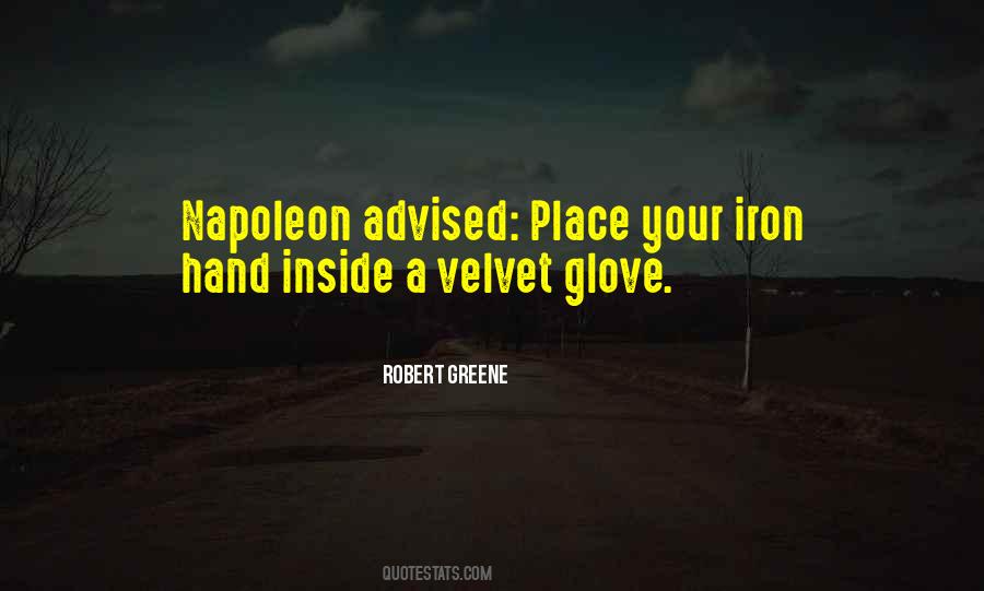 Hand And Glove Quotes #1635236