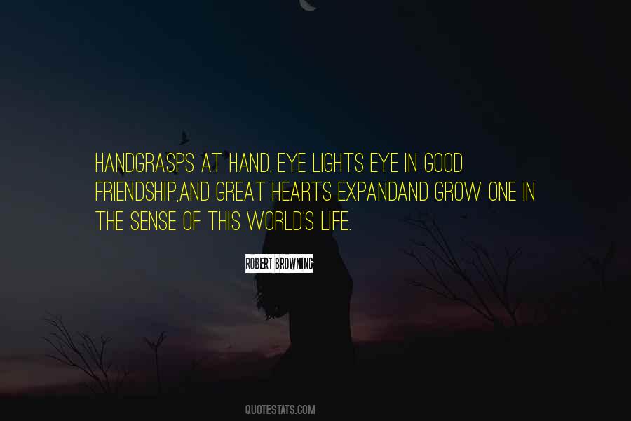 Hand And Heart Quotes #195570