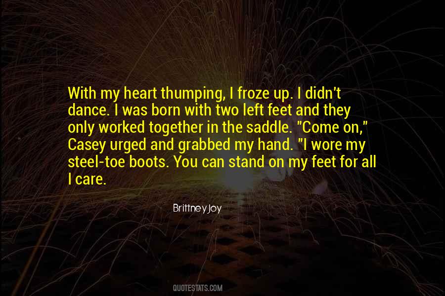 Hand And Heart Quotes #88050
