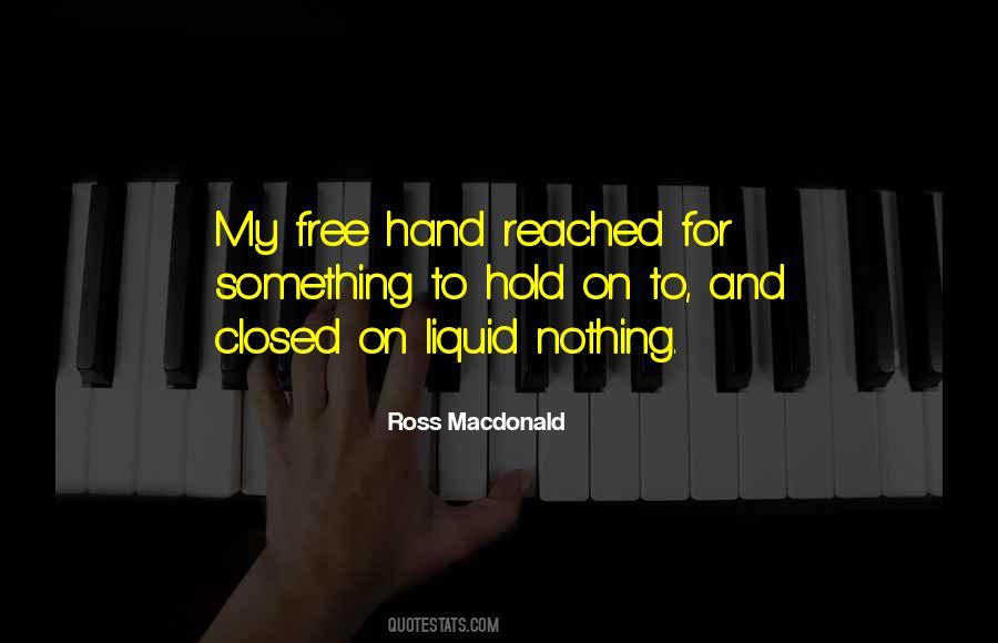 Hand Hold Quotes #103958