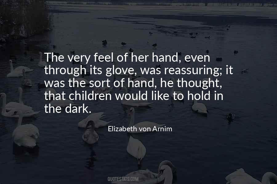 Hand Hold Quotes #274983