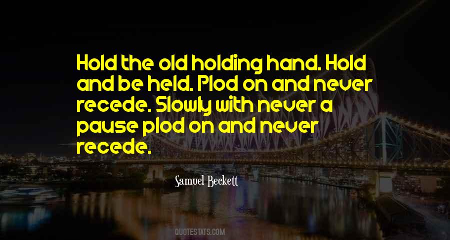 Hand Hold Quotes #596156