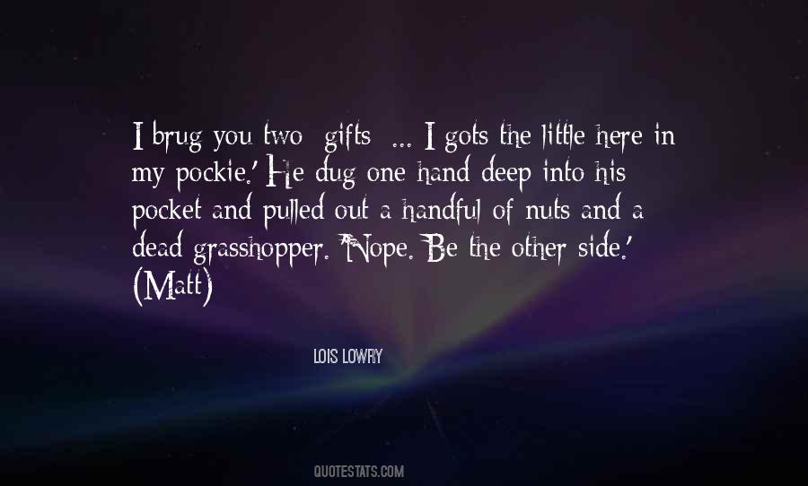 Hand In My Pocket Quotes #1005617