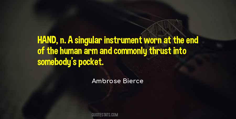 Hand In My Pocket Quotes #1006476