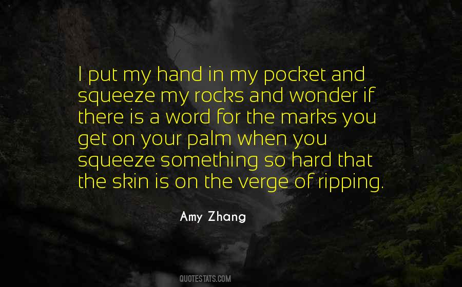 Hand In My Pocket Quotes #825088