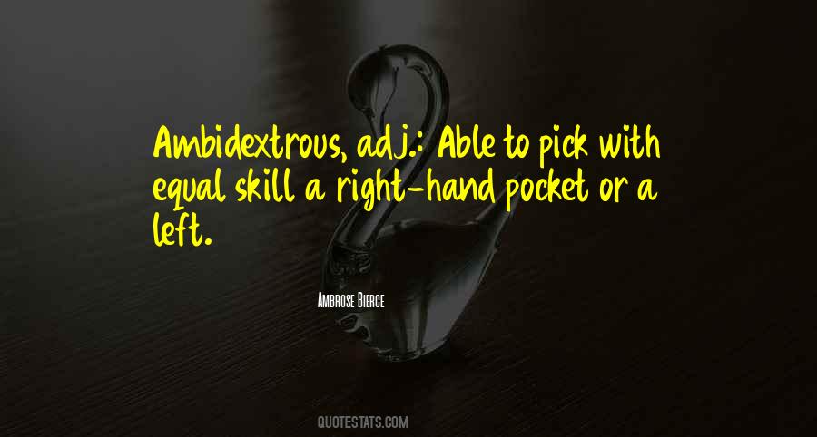 Hand In My Pocket Quotes #959416