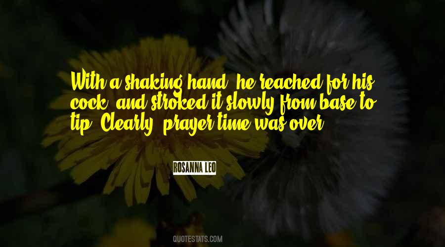 Hand Shaking Quotes #1600853