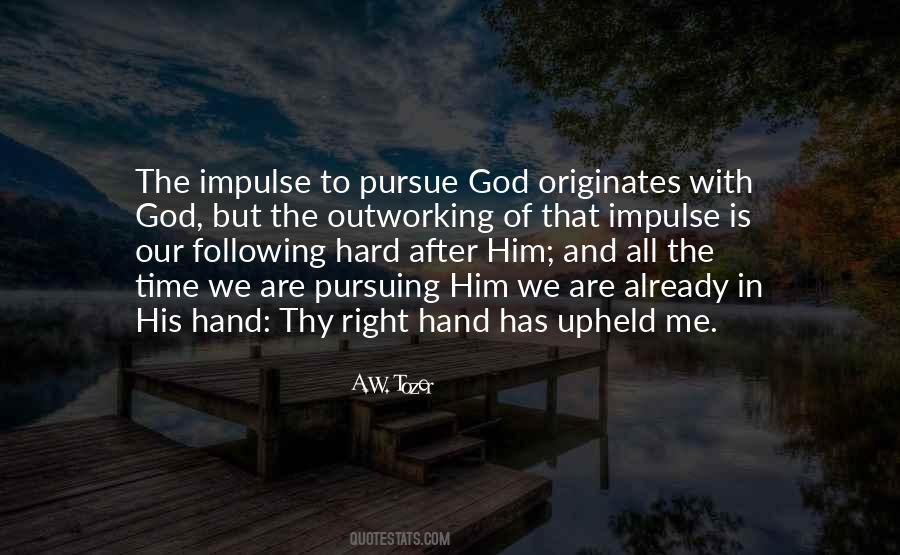 Hand To God Quotes #2760