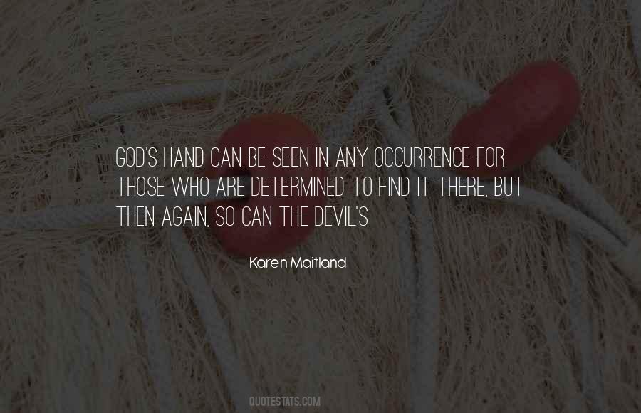 Hand To God Quotes #417554