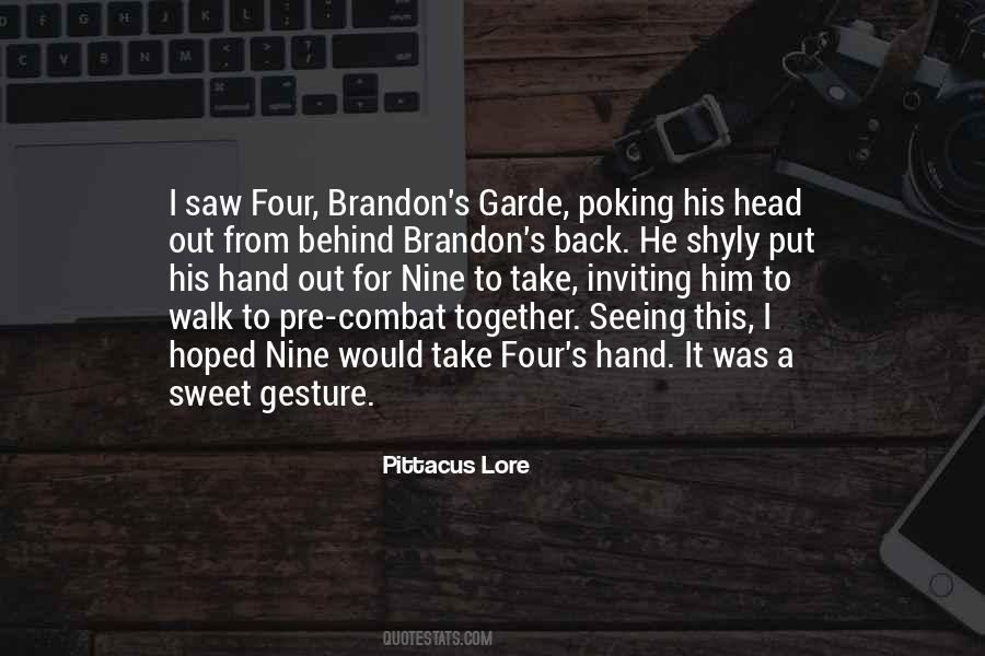 Hand To Hand Combat Quotes #1671863