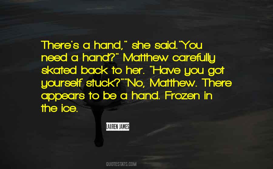 Hand To Hand Quotes #6199