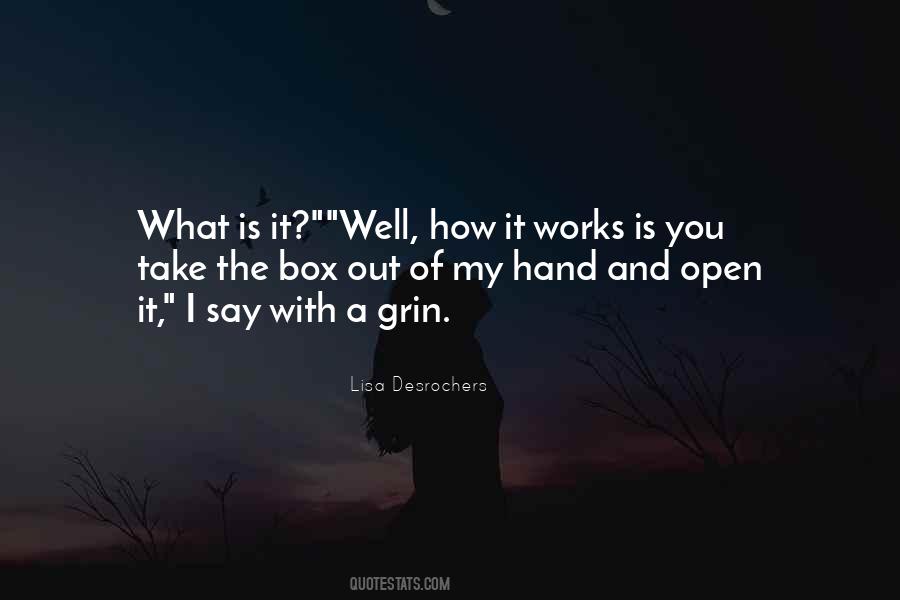 Hand Works Quotes #585123