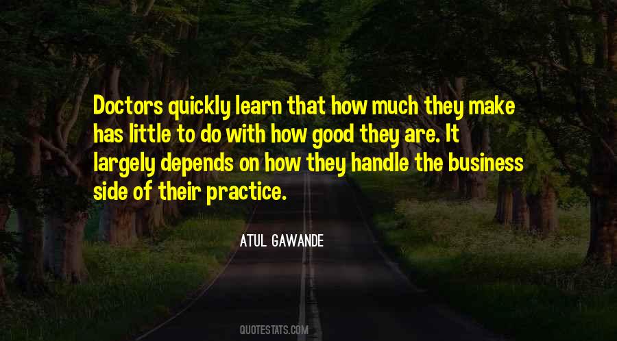 Handle Your Own Business Quotes #537560