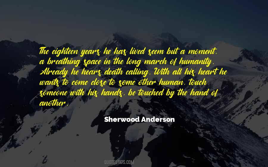 Hands Sherwood Anderson Quotes #749921