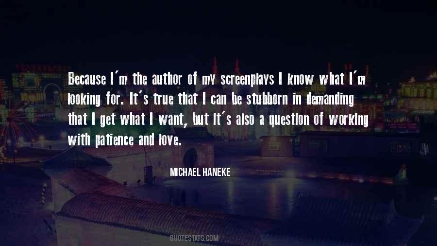 Haneke Quotes #1378309