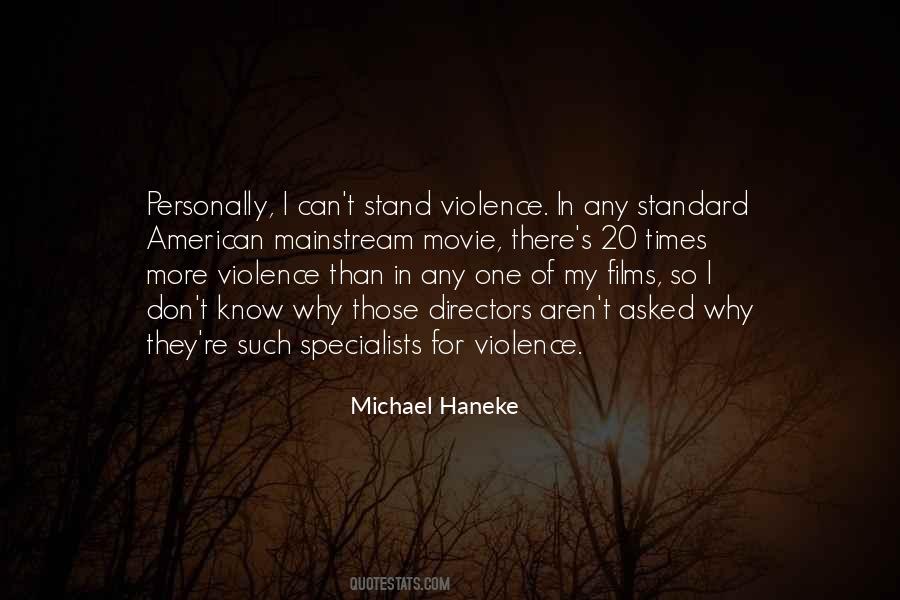 Haneke Quotes #71423