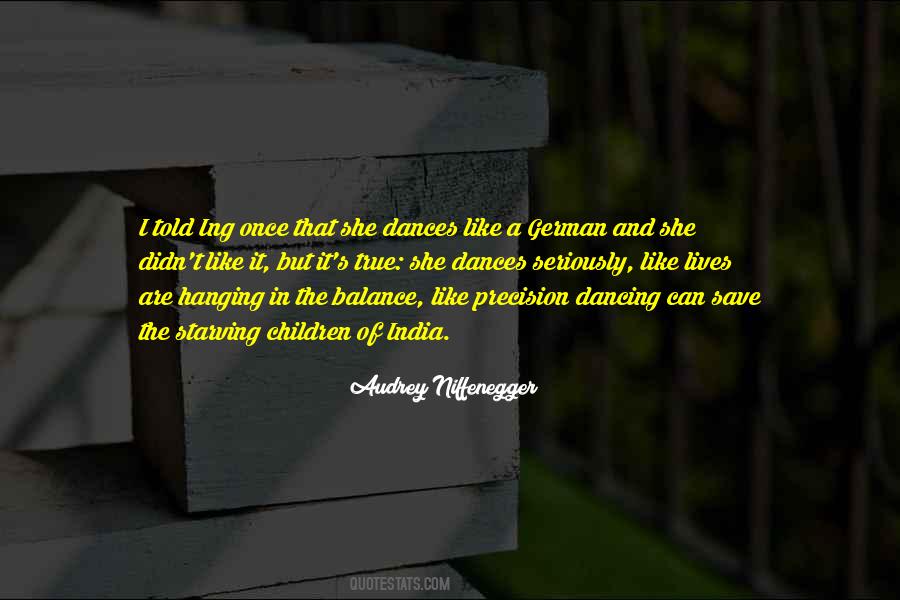 Hanging In The Balance Quotes #391976