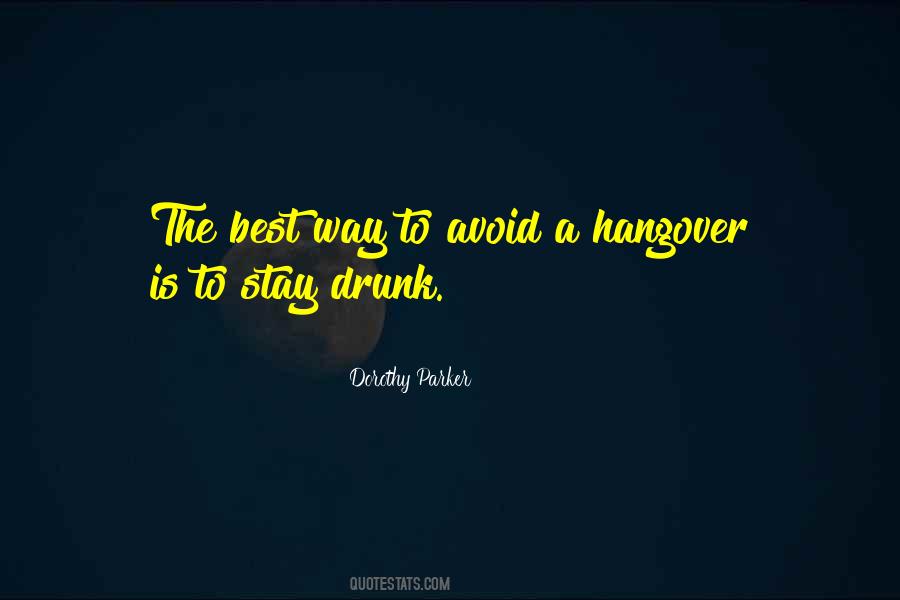 Hangover Quotes #247015