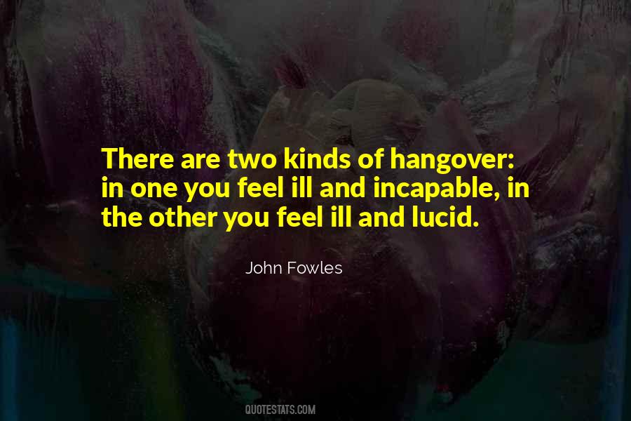 Hangover Quotes #347619