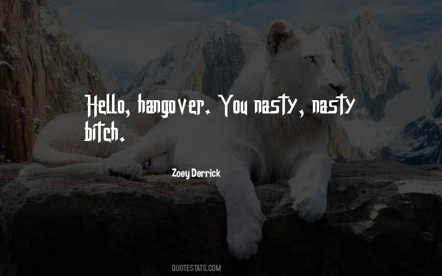Hangover Quotes #828890