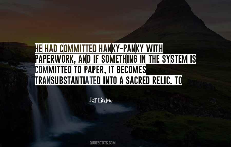Hanky Panky Quotes #284211