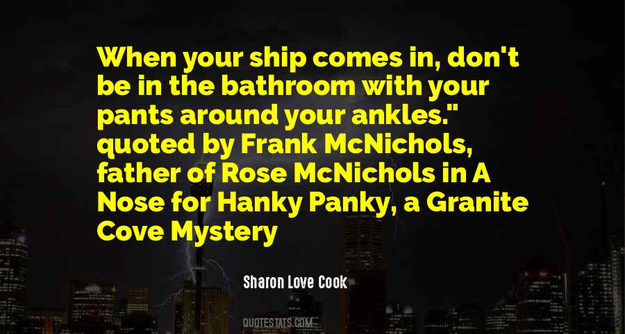 Hanky Panky Quotes #634410