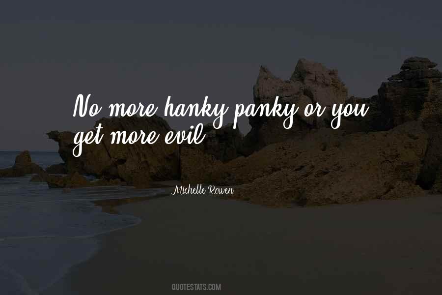 Hanky Quotes #1237134