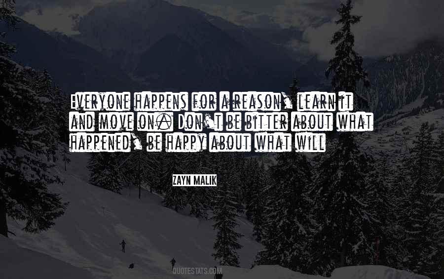 Happens For Reason Quotes #623017