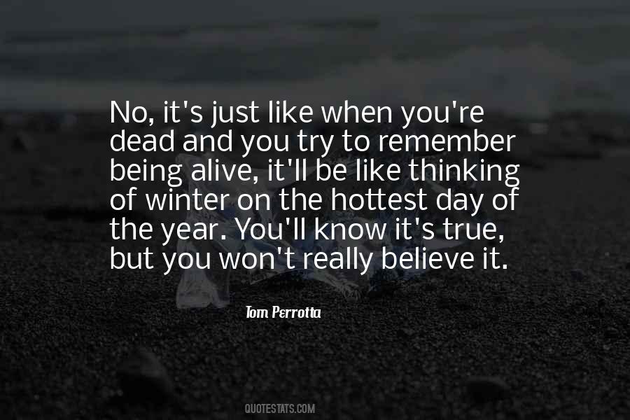 Quotes About The Dead Of Winter #104119