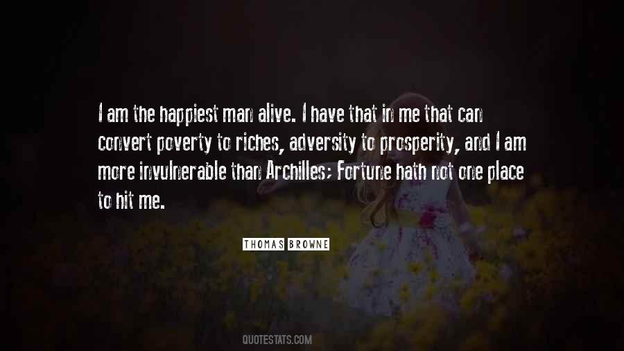 Happiest Man Alive Quotes #413353