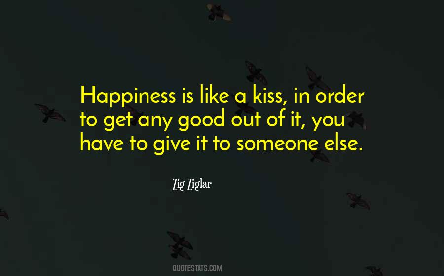 Happiness Comes From Giving Quotes #107488