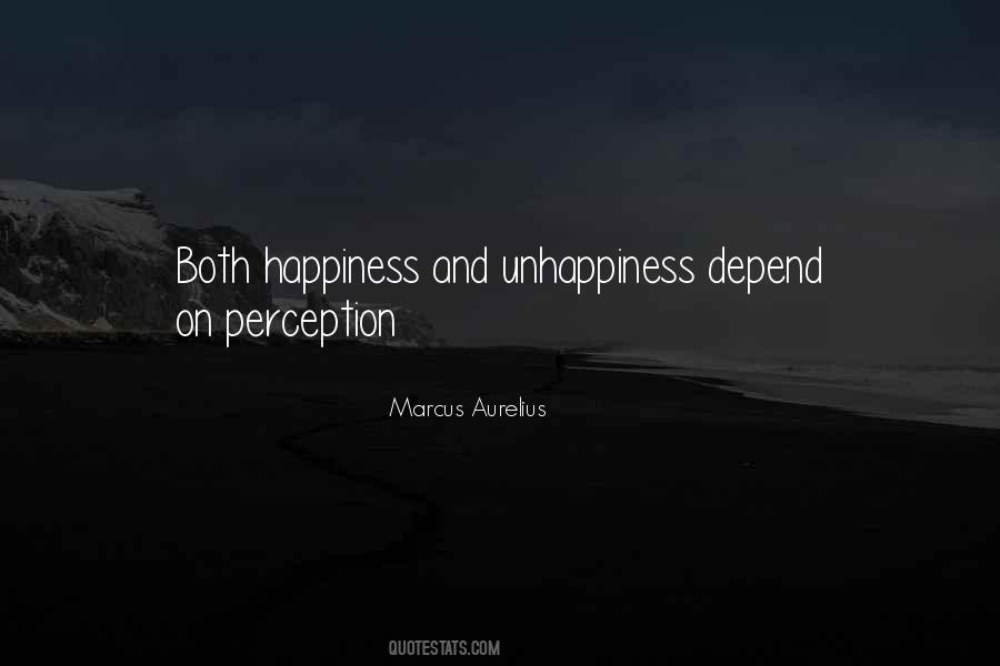 Happiness Depend Quotes #835721