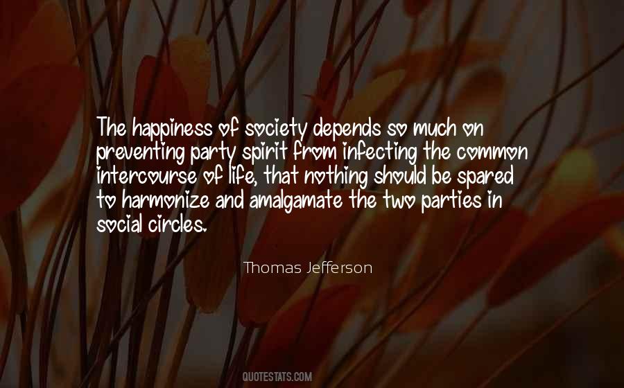 Happiness Depends Quotes #224859