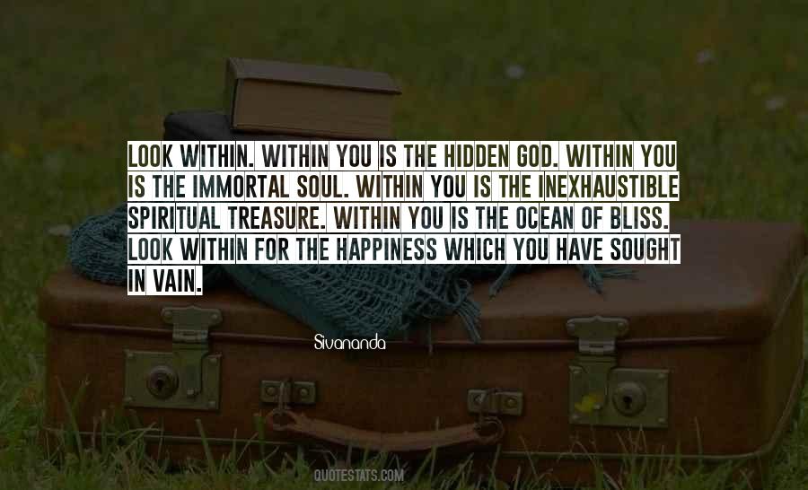 Happiness In God Quotes #7679